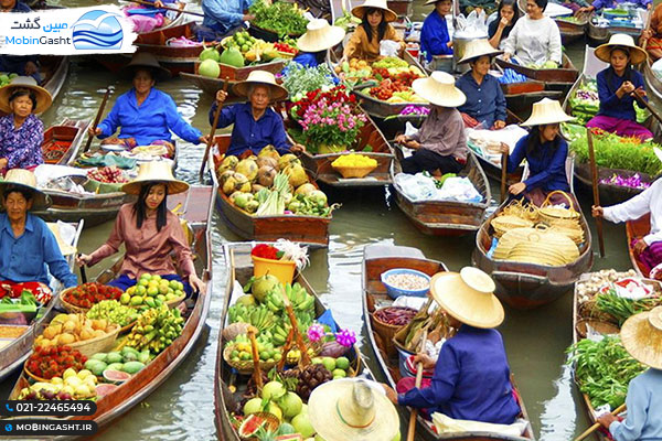 بازارچه شناور تایلند