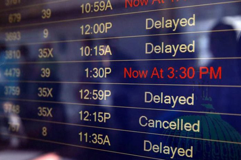 میزان خسارت تاخیر در پروازها تعیین شد